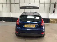 Used Ford Fiesta Zetec 96 HP (70 kW) 2011 Blue Hatchback