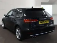 Used Audi A3 Sportback Sport 150 HP (110 kW) 2019 Black Hatchback