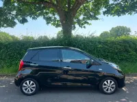Used Kia Picanto 65 HP (47 kW) 2017 Black Hatchback