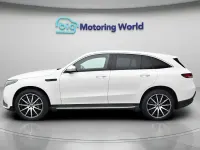Used Mercedes EQC400 AMG line 300 kW (408 HP) 2021 White SUV