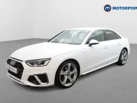 Used Audi A4 S-Line 150 HP (110 kW) 2021 White Sedan