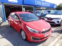 Used Kia Ceed 136 HP (100 kW) 2017 Red Hatchback