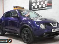 Used Nissan Juke N-Connecta 110 HP (80 kW) 2017 Blue SUV