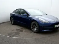 Używany Tesla Model 3 Performance 355 kW (483 KM) 2022 Niebieski Sedan/Limuzyna
