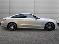 Used Mercedes E350 AMG line 295 HP (216 kW) 2019 Silver Coupe