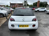 Used Vauxhall Adam Glam 87 HP (63 kW) 2015 White Hatchback