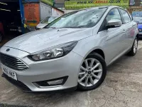 Used Ford Focus Titanium 125 HP (91 kW) 2017 Silver Hatchback