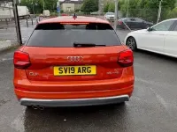 Used Audi Q2 S-Line 150 HP (110 kW) 2019 Orange SUV