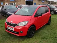 Used Skoda Citigo Colour Edition 60 HP (44 kW) 2017 Red Hatchback