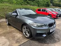 Used BMW 218 M Sport 136 HP (100 kW) 2016 Grey Cabriolet