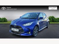 Used Toyota Yaris Hybrid Design 2023 Blue Hatchback