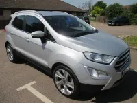 Used Ford Ecosport Titanium 125 HP (91 kW) 2018 Silver SUV