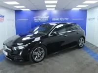 Used Mercedes A190 AMG line 2019 Black Hatchback