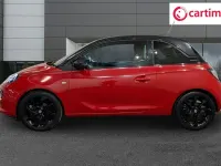 Used Vauxhall Adam S 70 HP (51 kW) 2017 Red Hatchback