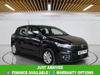 Begagnad Dacia Sandero Comfort 90 HK (66 kW) 2022 Svart Halvkombi