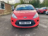Used Ford Ka Studio 69 HP (50 kW) 2011 Red Hatchback