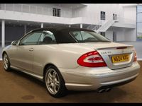 Used Mercedes CLK55 AMG AMG 369 HP (271 kW) 2004 Silver Cabriolet