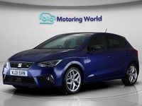 Used Seat Ibiza FR 95 HP (69 kW) 2021 Blue Hatchback