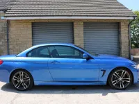 Used BMW 420 M Sport 190 HP (139 kW) 2018 Blue Cabriolet