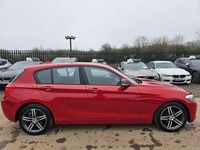Used BMW 116 Sport Line 2017 Red Hatchback
