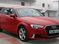 Used Audi A3 Sportback Sport 2016 Red Hatchback