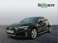 Used Audi A3 S-Line 147 HP (108 kW) 2023 Black Sedan