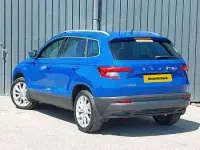 Used Skoda Karoq SE L 115 HP (84 kW) 2020 Blue SUV