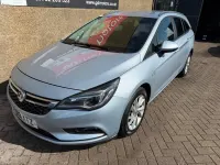 Used Vauxhall Astra 110 HP (80 kW) 2019 Silver Estate