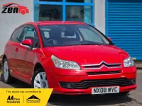 Gebraucht Citroën C4 2008 Rot Coupé