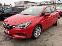 Used Vauxhall Astra Design Edition 105 HP (77 kW) 2019 Red Hatchback