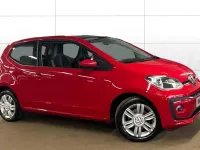 Used VW up! high up! 75 HP (55 kW) 2018 Red Hatchback
