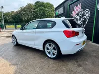 Used BMW 120 Sport Line 2015 White Hatchback