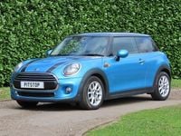 Begagnad Mini ONE Hatch 102 HK (75 kW) 2015 Blå Halvkombi