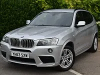 Used BMW X3 M Sport 258 HP (189 kW) 2013 Silver SUV