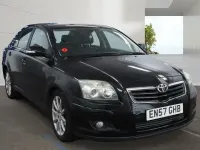 Usado Toyota Avensis 147 HP (108 kW) 2007 Preto Citadino