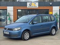 Used VW Touran S 105 HP (77 kW) 2012 Blue MPV