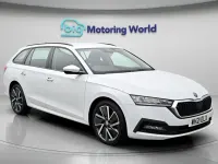 Used Skoda Octavia SE Technology 201 HP (147 kW) 2021 White Estate