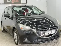 Used Mazda 2 Edition 90 HP (66 kW) 2016 Black Hatchback