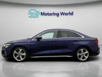 Used Audi A3 S-Line 150 HP (110 kW) 2022 Blue Sedan