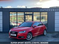 Used Audi A1 S-Line 116 HP (85 kW) 2016 Red Hatchback
