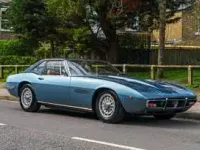 Used Maserati Ghibli 335 HP (246 kW) 1971 Blue Cabriolet