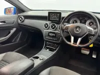Used Mercedes A200 AMG 136 HP (100 kW) 2014 Blue Hatchback
