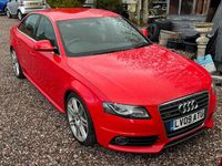 Used Audi A4 S-Line 211 HP (155 kW) 2009 Red Sedan