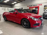 Used Mercedes E250 AMG 204 HP (150 kW) 2013 Red Cabriolet