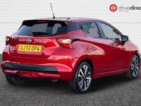 Used Nissan Micra Tekna 2022 Red Hatchback