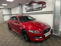 Used Jaguar XE R-Sport 180 HP (132 kW) 2017 Red Sedan