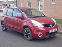 Używany Nissan Note N-TEC 110 KM (80 kW) 2012 Czerwony Minivan