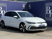Used VW Golf VIII GTD 200 HP (147 kW) 2022 White Hatchback
