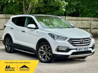 Used Hyundai Santa Fe Edition 200 HP (147 kW) 2017 White SUV