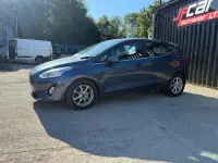 Used Ford Fiesta Zetec 100 HP (73 kW) 2018 Blue Hatchback